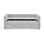 Lit de repos double en bouclette avec lit gigogne