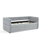 Lit de repos double en bouclette avec lit gigogne