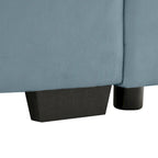 Canapé 4 places en velours 119 avec rangement - Design flexible et confort luxueux
