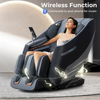 Fauteuil de massage corporel complet SL Track Zero Gravité avec 32 airbags