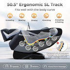 Fauteuil de massage corporel complet SL Track Zero Gravité avec 32 airbags