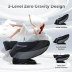 Fauteuil de massage corporel complet SL Track Zero Gravité avec 32 airbags