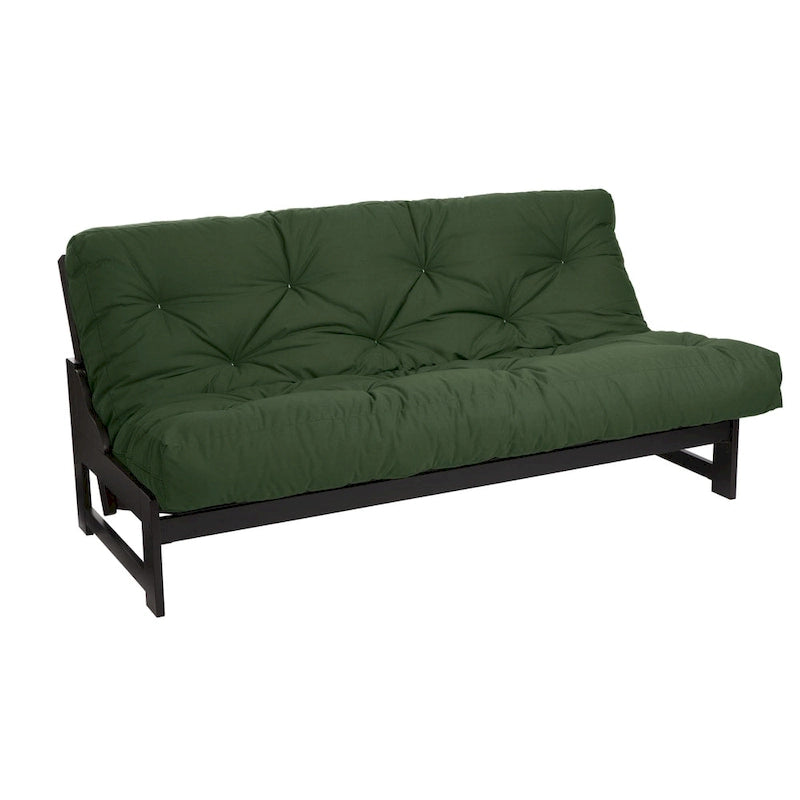 Matelas futon capitonné grand lit de 5 po en mousse et housse en coton