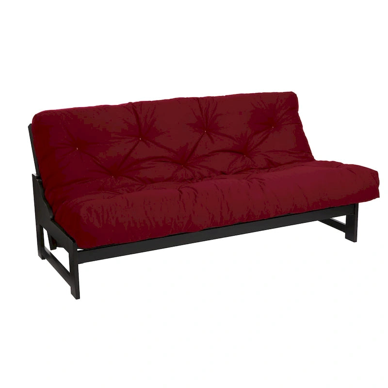 Matelas futon capitonné grand lit de 5 po en mousse et housse en coton