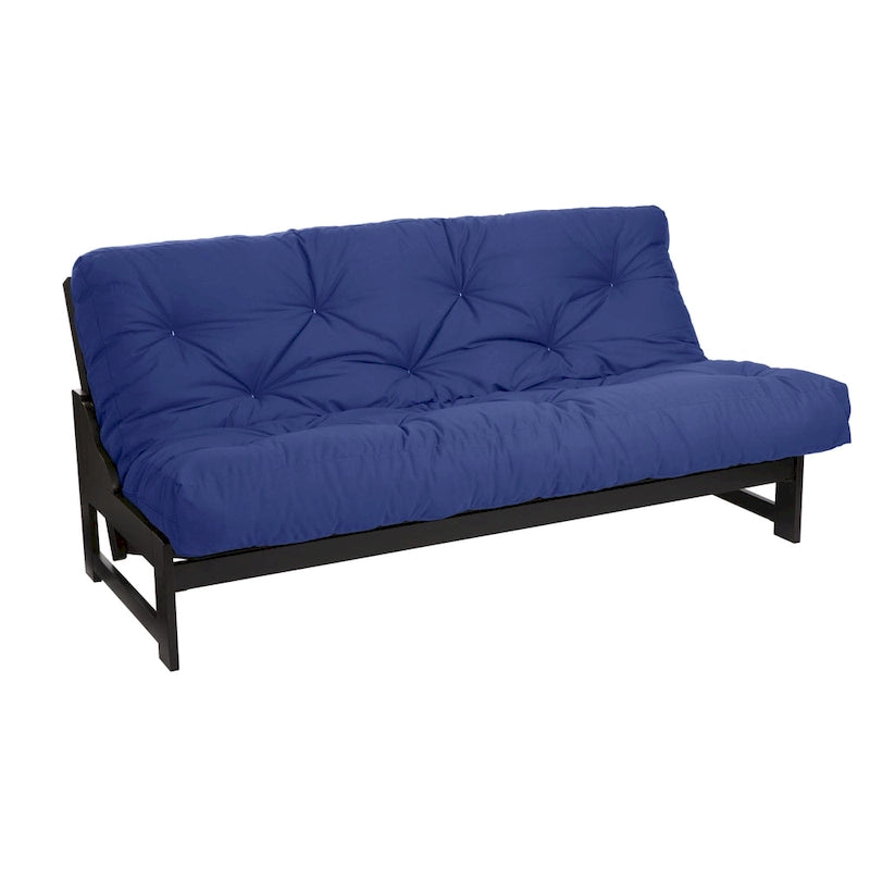 Matelas futon capitonné grand lit de 5 po en mousse et housse en coton