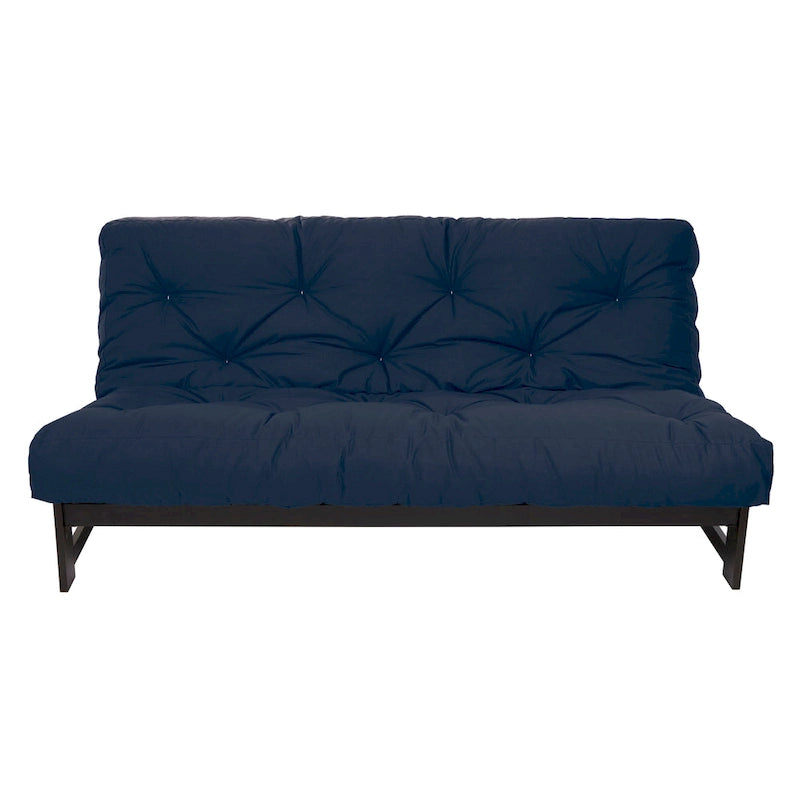 Matelas futon capitonné grand lit de 5 po en mousse et housse en coton
