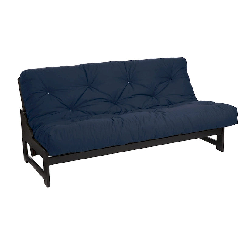 Matelas futon capitonné grand lit de 5 po en mousse et housse en coton