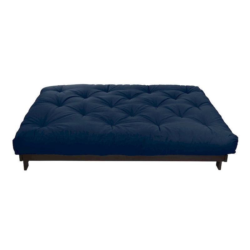 Matelas futon capitonné grand lit de 5 po en mousse et housse en coton