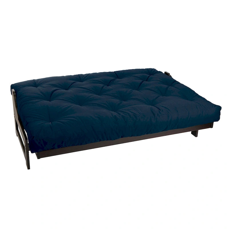 Matelas futon capitonné grand lit de 5 po en mousse et housse en coton