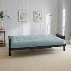 Matelas futon capitonné grand lit de 5 po en mousse et housse en coton