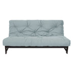 Matelas futon capitonné grand lit de 5 po en mousse et housse en coton
