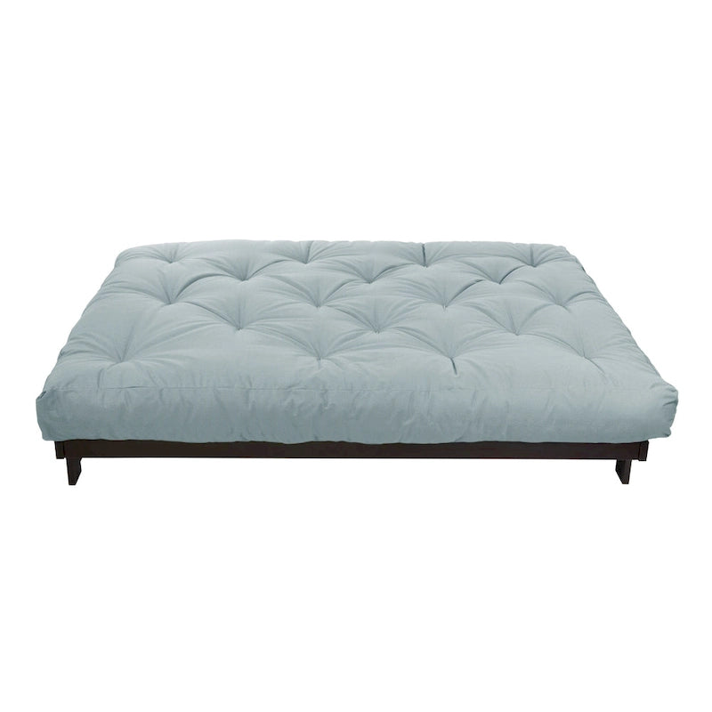 Matelas futon capitonné grand lit de 5 po en mousse et housse en coton
