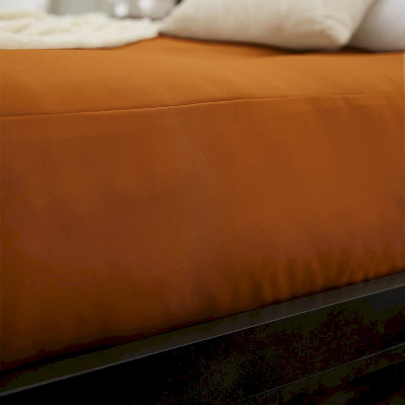 Matelas futon capitonné grand lit de 5 po en mousse et housse en coton
