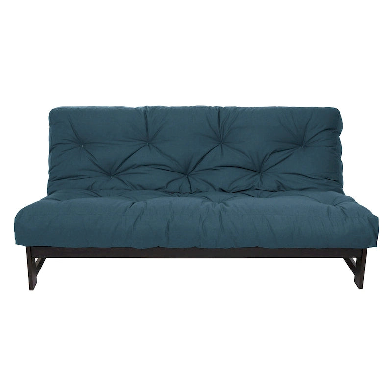 Matelas futon capitonné grand lit de 5 po en mousse et housse en coton