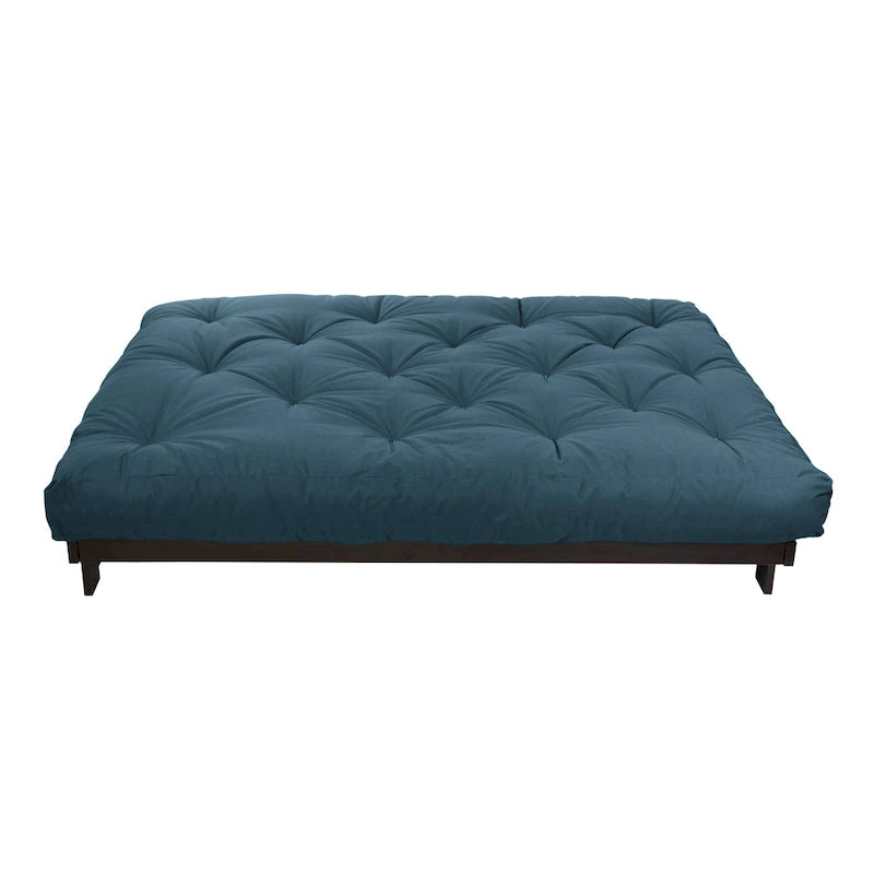 Matelas futon capitonné grand lit de 5 po en mousse et housse en coton