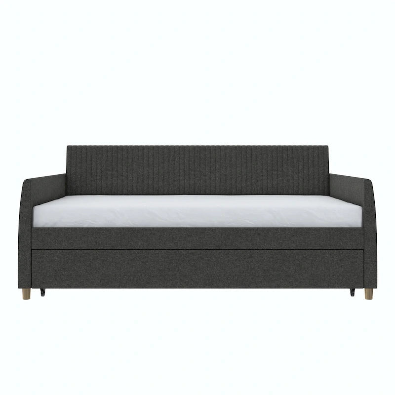 Fauteuil inclinable ergonomique en cuir PU pour enfants avec repose-pieds réglable, 3-12 ans