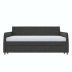 Fauteuil inclinable ergonomique en cuir PU pour enfants avec repose-pieds réglable, 3-12 ans