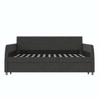 Fauteuil inclinable ergonomique en cuir PU pour enfants avec repose-pieds réglable, 3-12 ans