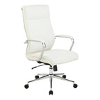 Chaise de bureau en tissu antimicrobien