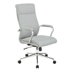 Chaise de bureau en tissu antimicrobien