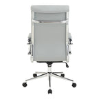 Chaise de bureau en tissu antimicrobien
