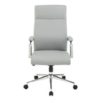 Chaise de bureau en tissu antimicrobien
