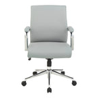 Chaise de bureau en tissu antimicrobien