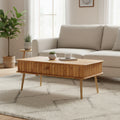 vidaXL Coffee Table 39.4x19.7x15.7 Solid Acacia Wood