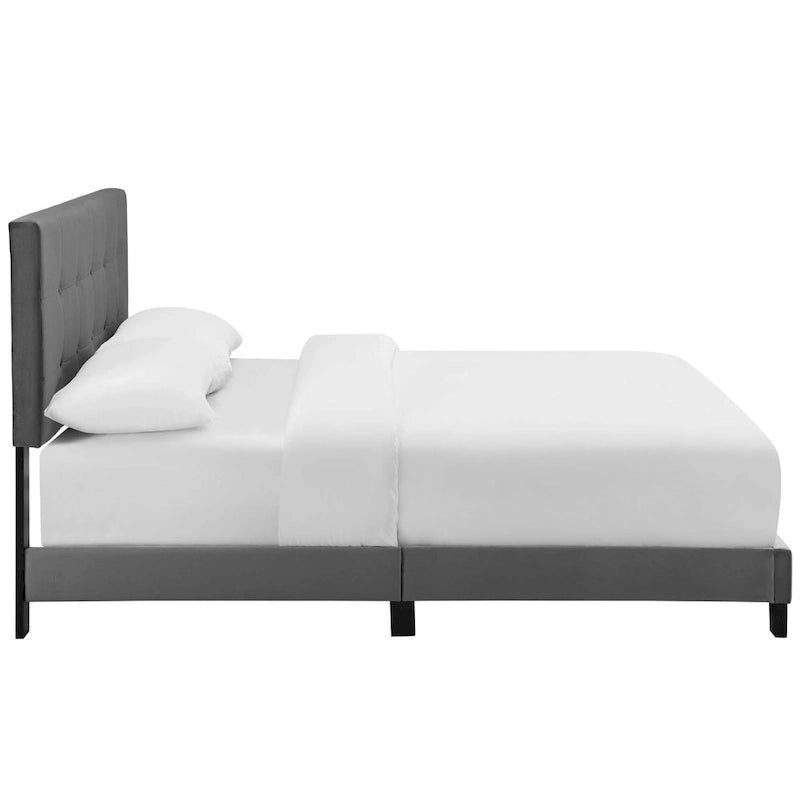 Matelas de futon tufté Queen-Size de 12,7 cm avec rembourrage en mousse et housse en coton