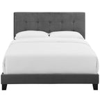 Matelas de futon tufté Queen-Size de 12,7 cm avec rembourrage en mousse et housse en coton