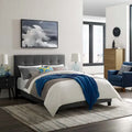 Matelas de futon tufté Queen-Size de 12,7 cm avec rembourrage en mousse et housse en coton