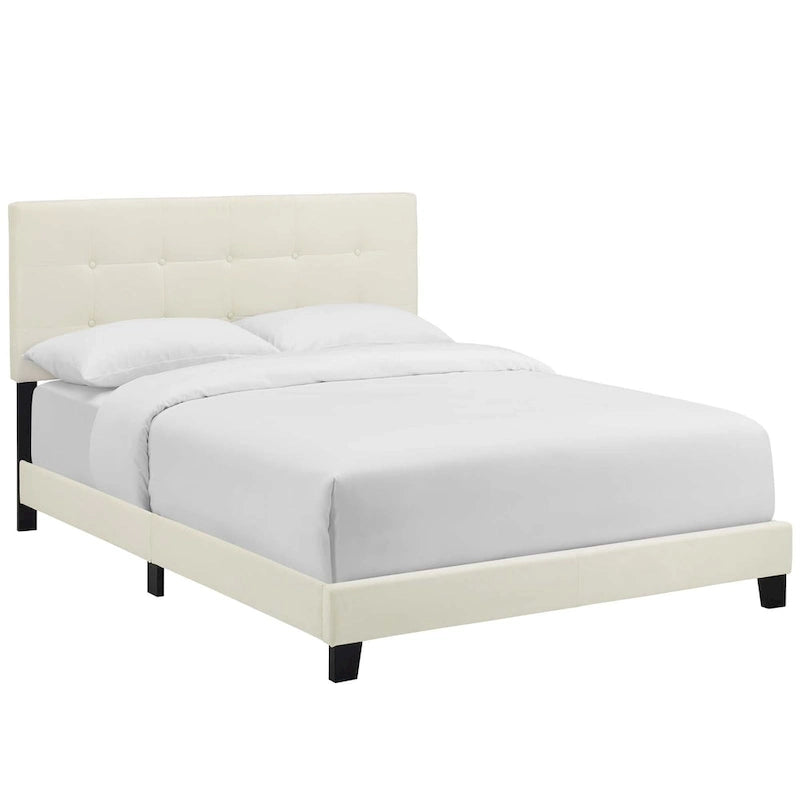 Matelas de futon tufté Queen-Size de 12,7 cm avec rembourrage en mousse et housse en coton