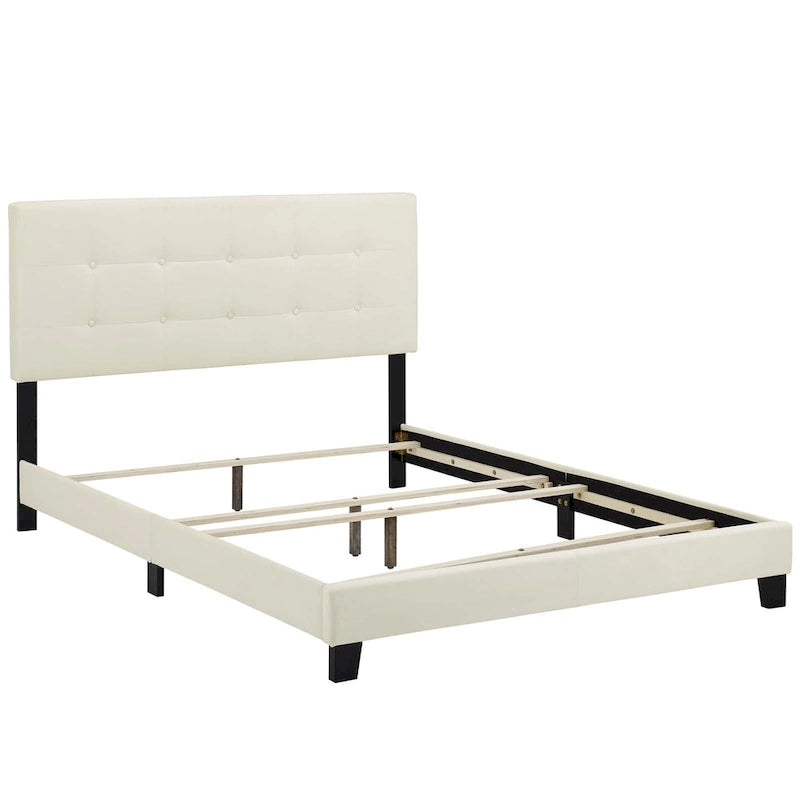 Matelas de futon tufté Queen-Size de 12,7 cm avec rembourrage en mousse et housse en coton