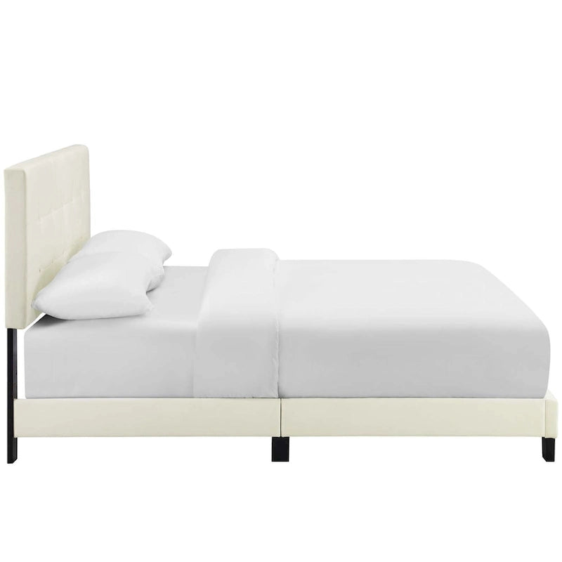 Matelas de futon tufté Queen-Size de 12,7 cm avec rembourrage en mousse et housse en coton