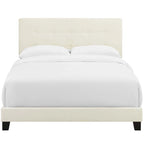 Matelas de futon tufté Queen-Size de 12,7 cm avec rembourrage en mousse et housse en coton