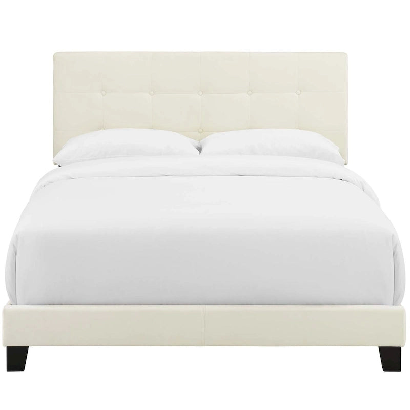 Matelas de futon tufté Queen-Size de 12,7 cm avec rembourrage en mousse et housse en coton