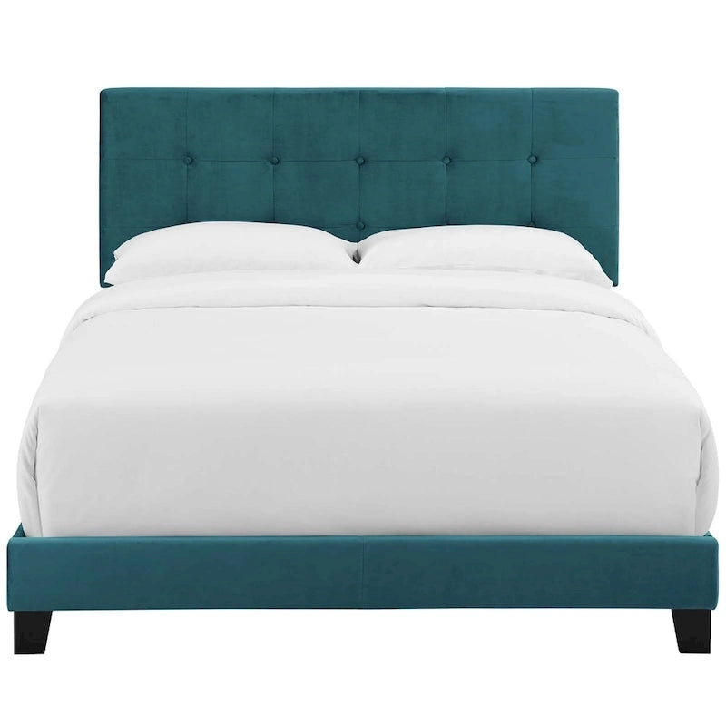 Matelas de futon tufté Queen-Size de 12,7 cm avec rembourrage en mousse et housse en coton