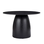 Table à Manger Ronde Table de Cuisine Moderne en Bois