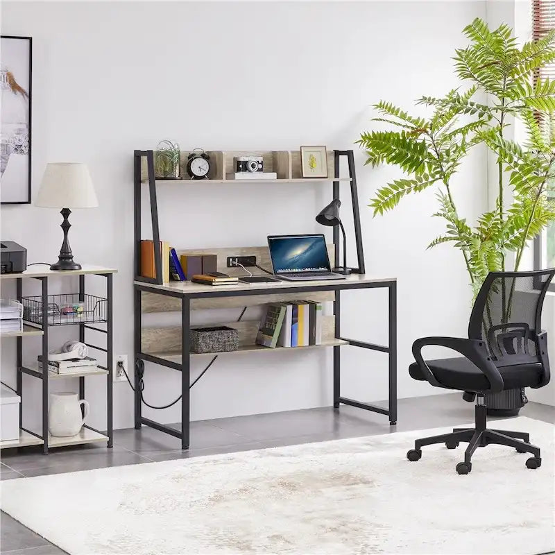 Table de chevet à tiroir, style Mid-Century, avec pieds évasés et finition blanchie